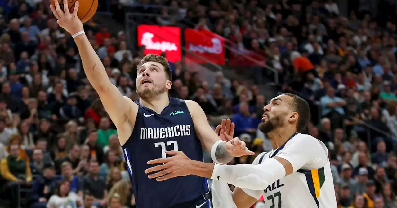 Luka Doncic, Rudy Gobert exchange unpleasantries — during and after Mavs’ win over Jazz