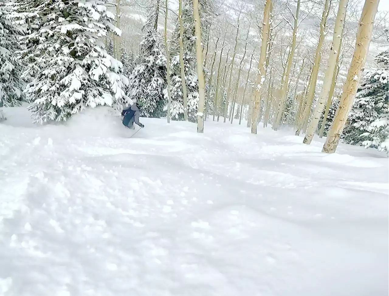 Tons of snow fell at Colorado ski areas over the weekend, and more is coming