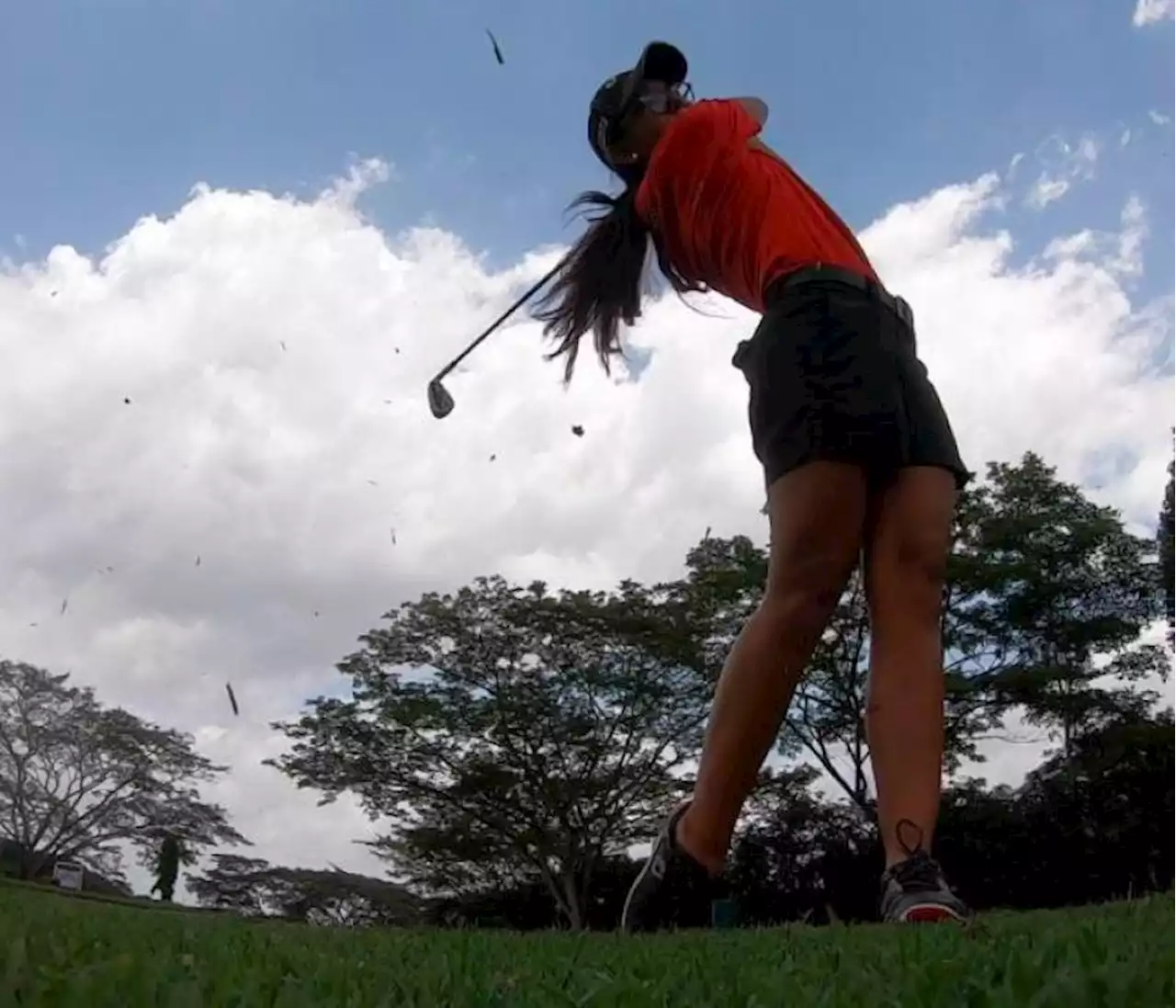 Una golfista soñadora