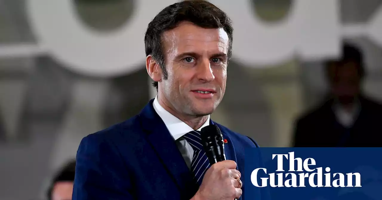 Emmanuel Macron promises to scrap TV licence fee if re-elected