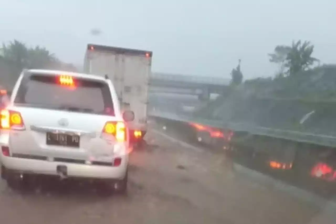 Pengakuan Pengemudi Saat Melihat Tol Pandaan-Malang Longsor, Merinding