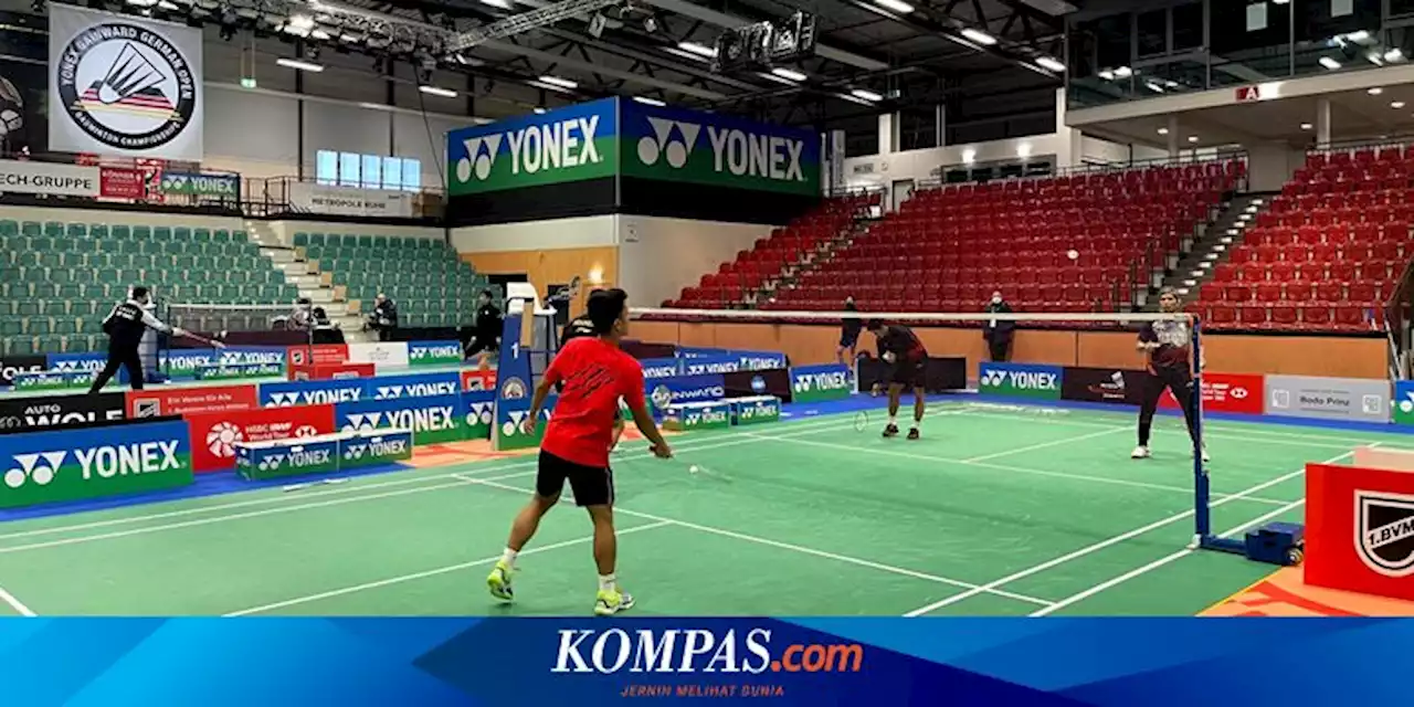 Kata Fajar Alfian dan Ginting Usai Coba Lapangan German Open 2022