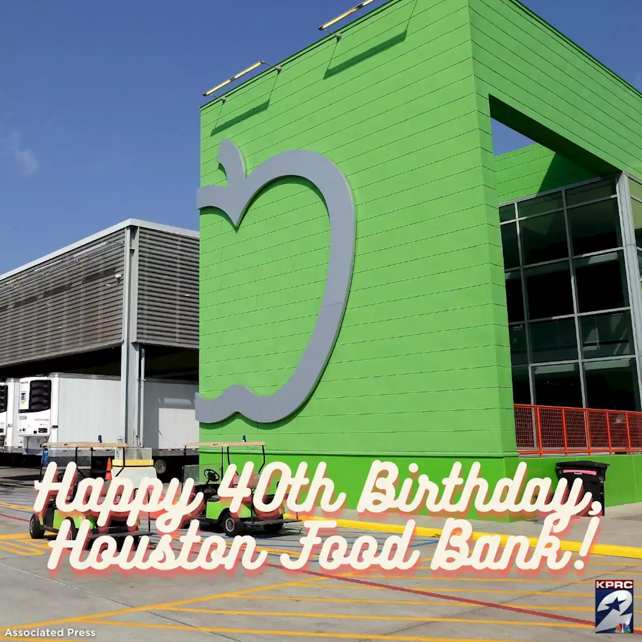 Houston Food Bank turns 40 Tuesday