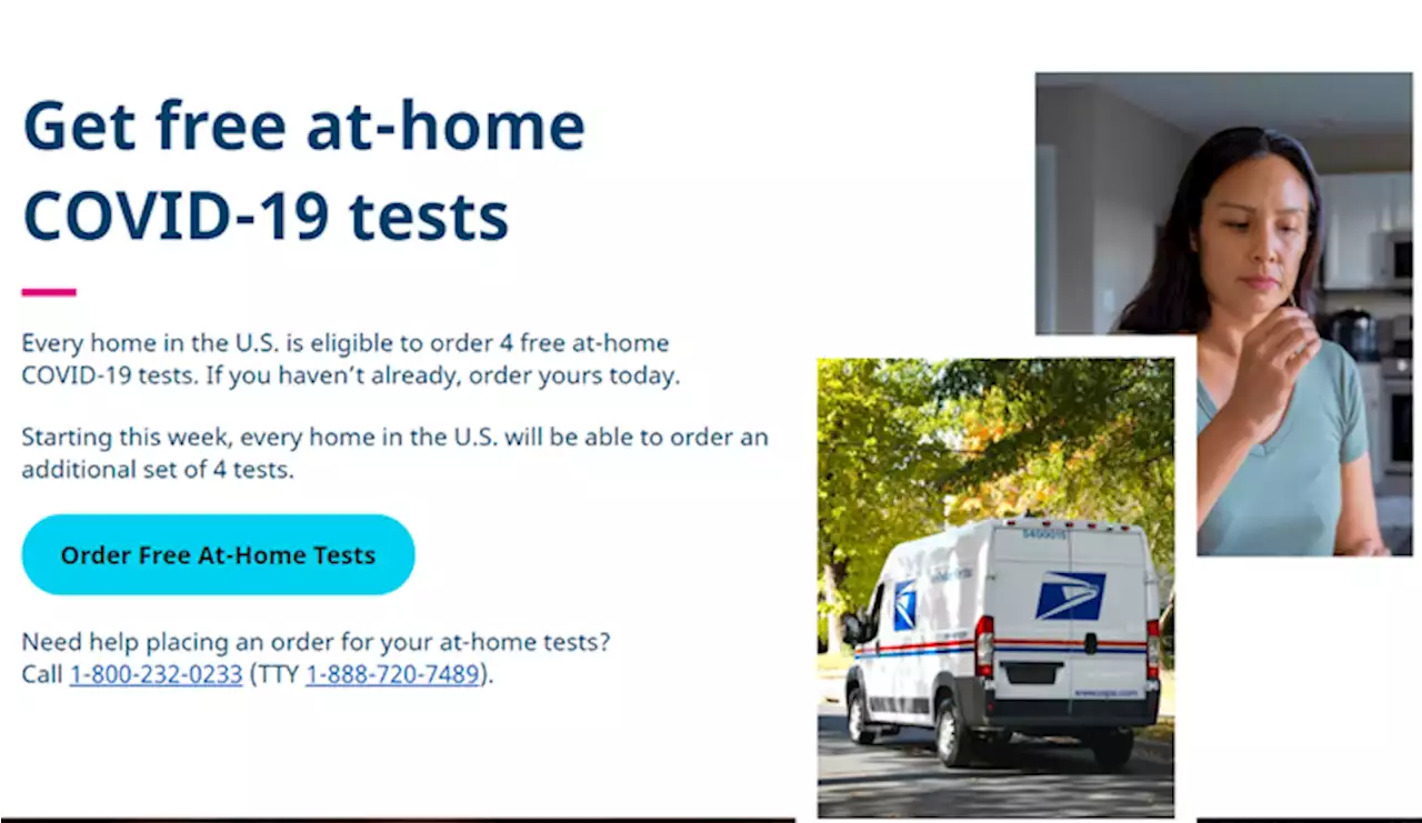 How to Order Your Free COVID Tests From the Government by Mail as New Round Available