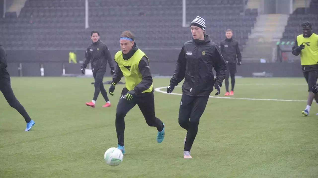 Her er Botheim på Bodø/Glimt-trening