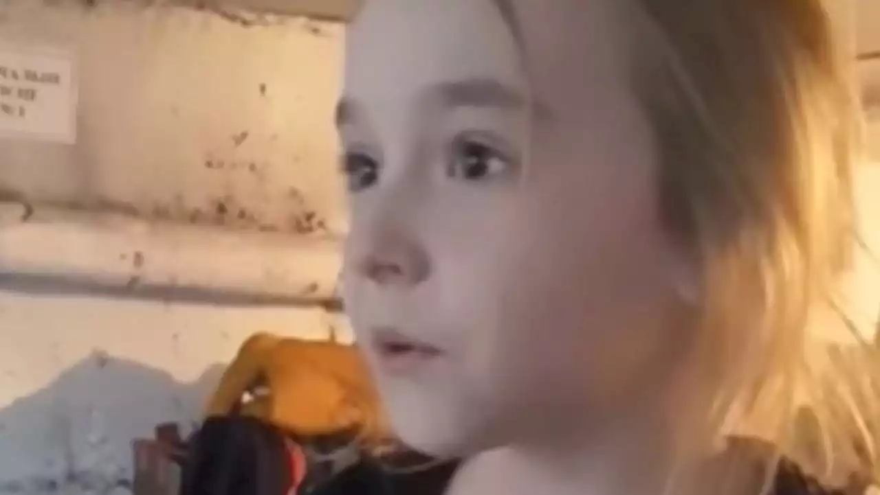 Girl sings ‘Let it Go’ in Ukrainian bunker