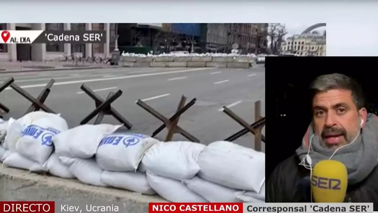 Nico Castellano comparte la última hora desde Kiev: 'Los rusos están aquí'