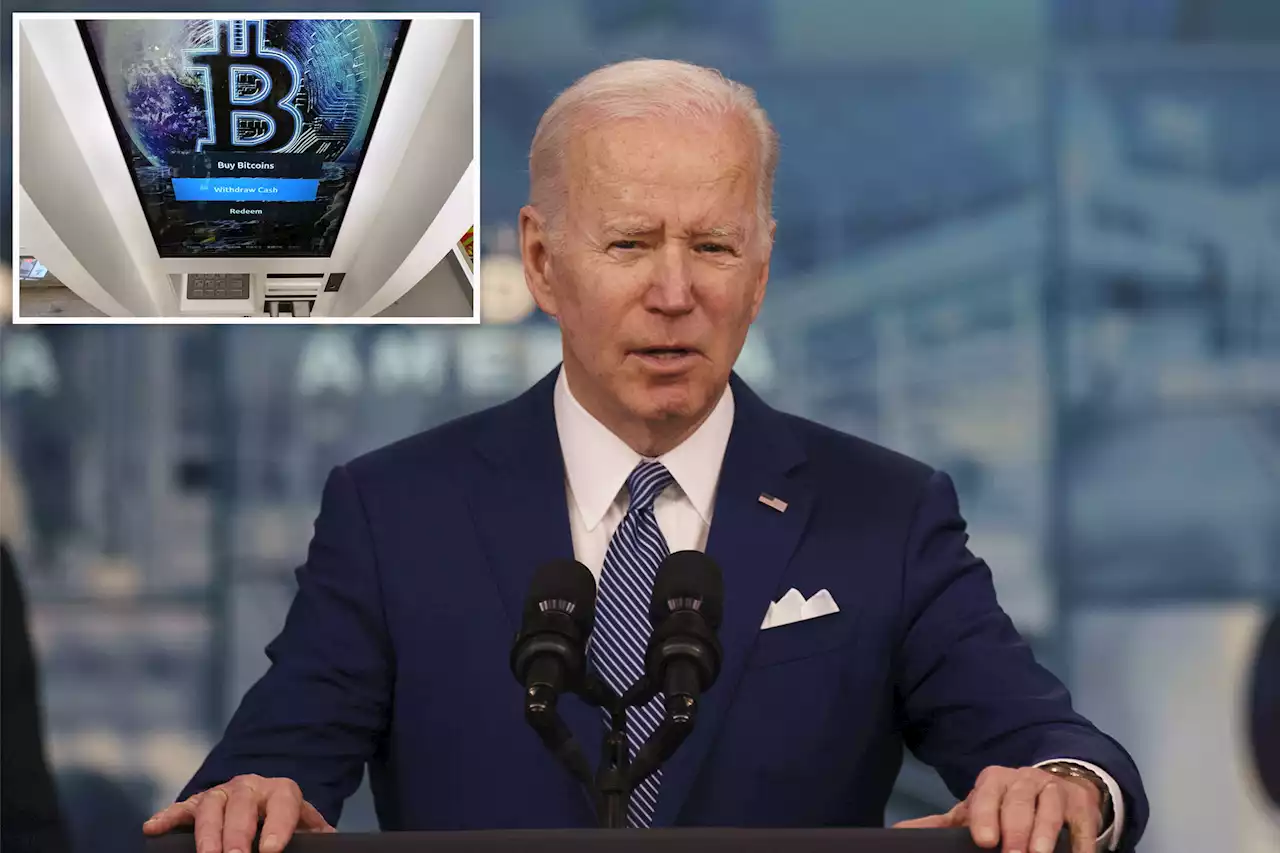 Biden to issue executive order on cryptocurrency