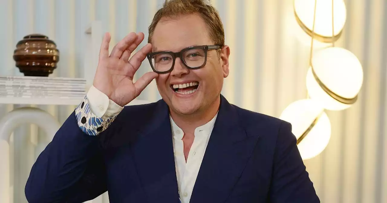 Alan Carr says he's got a baby pink bathroom and a '70s sauna vibe' spare room