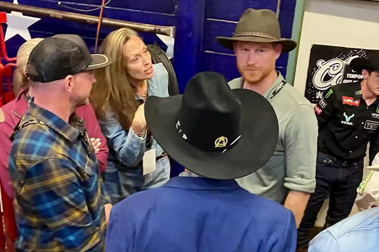 Prince Harry makes surprise appearance at Texas rodeo in a cowboy hat