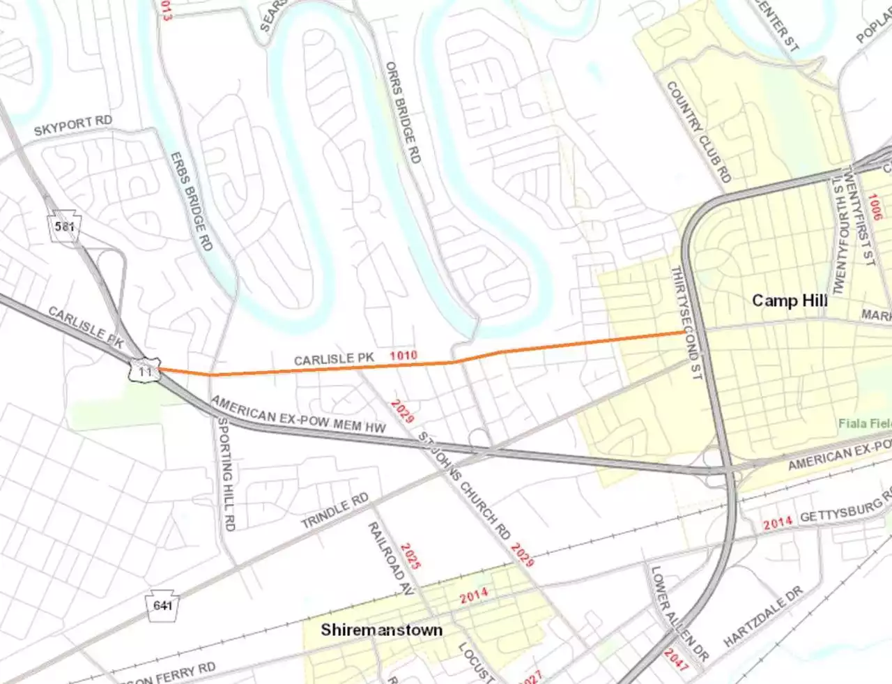 Project to start next week on Carlisle Pike in Cumberland County: PennDOT