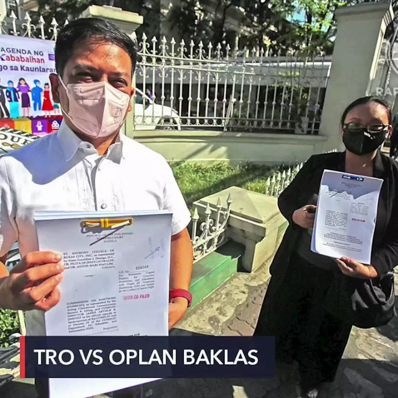 Supreme Court issues TRO vs Comelec's Oplan Baklas