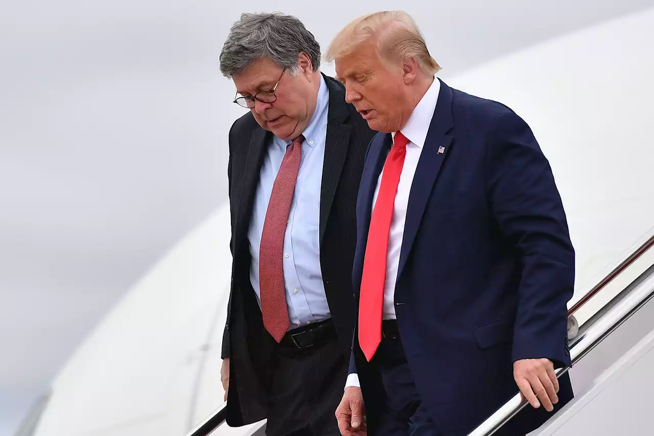 Bill Barr Says Trump Is 'Responsible' for Jan. 6 … and Also That He'd Still Vote for Him in 2024