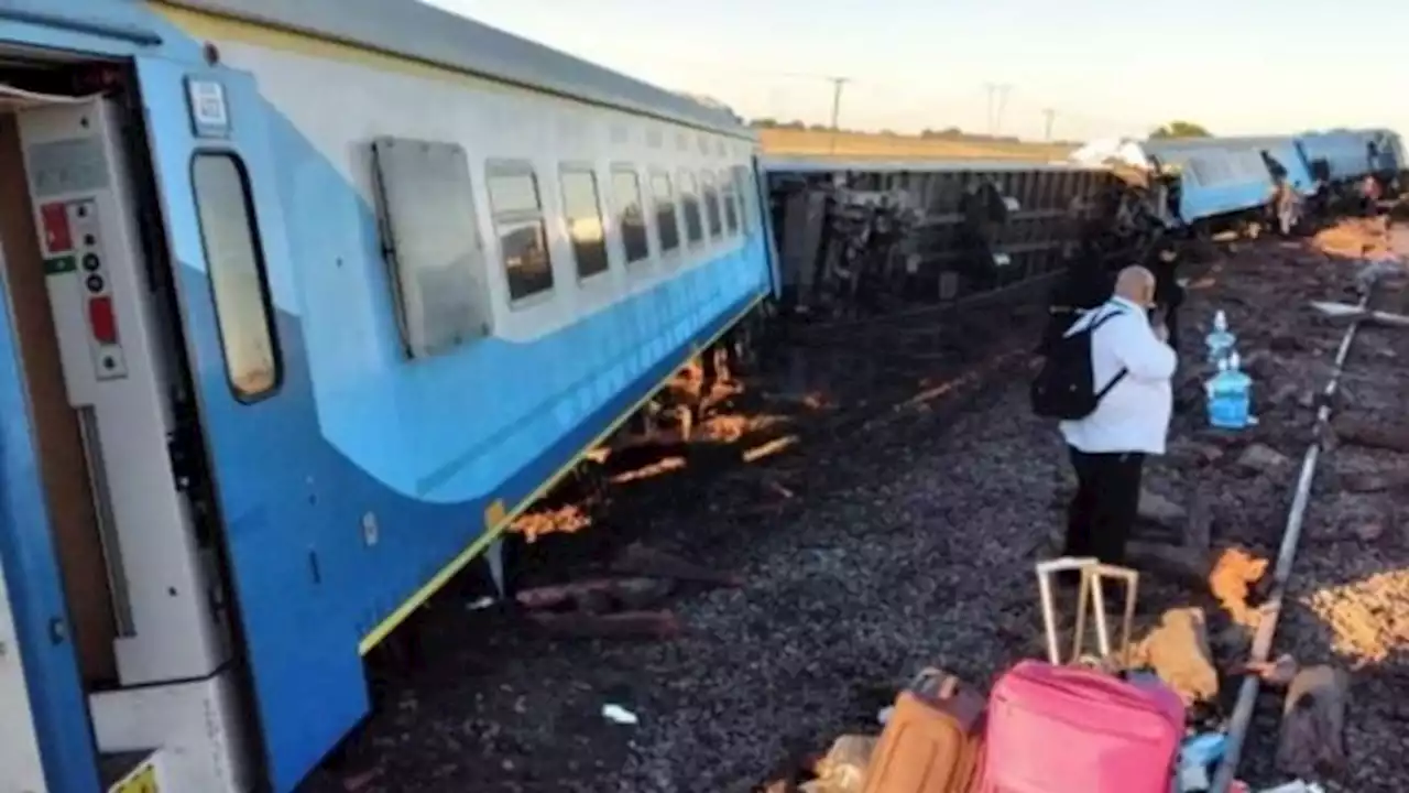 Descarriló un tren a 10 kilómetros de la ciudad de Olavarría