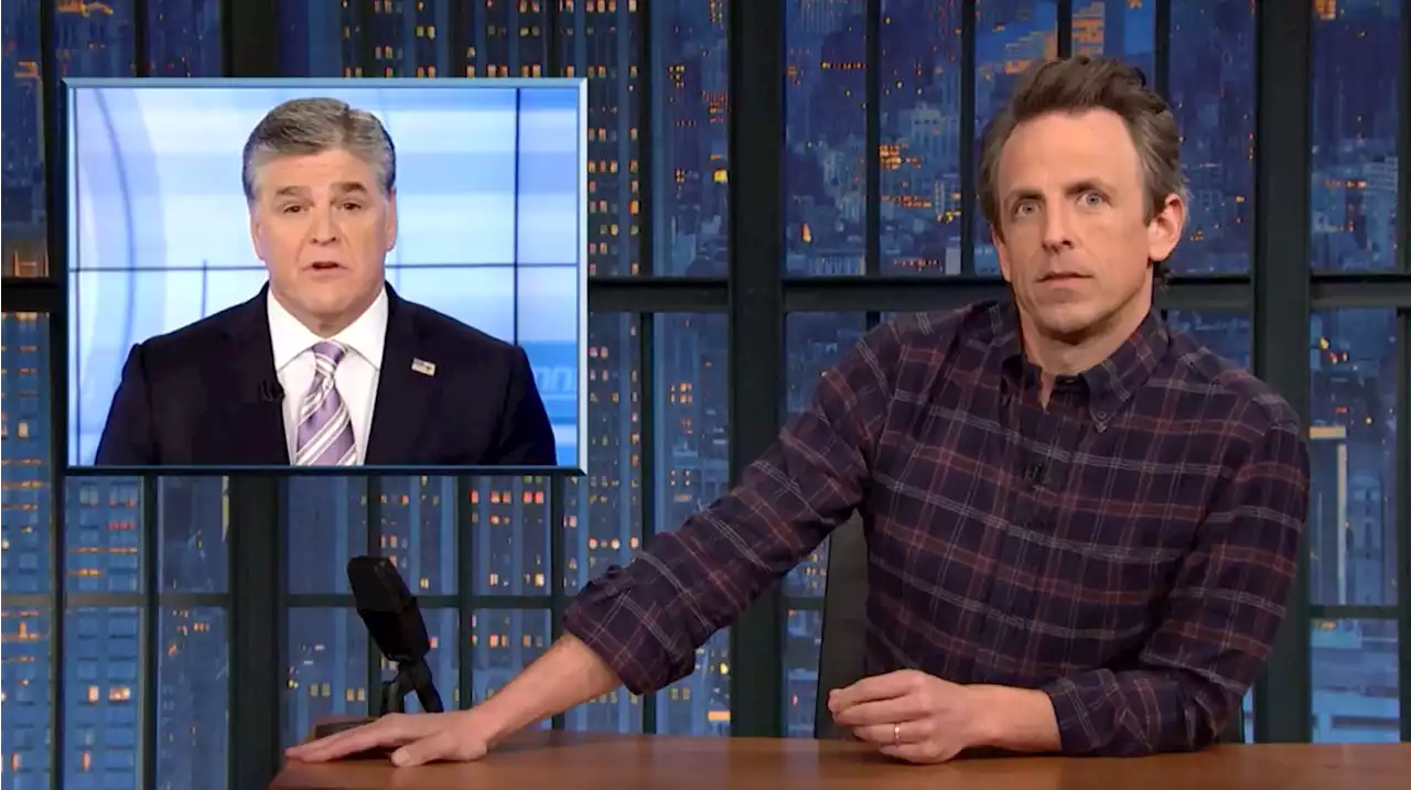 Seth Meyers Slams Trump and Hannity’s Crazy Plan for Bombing Russia