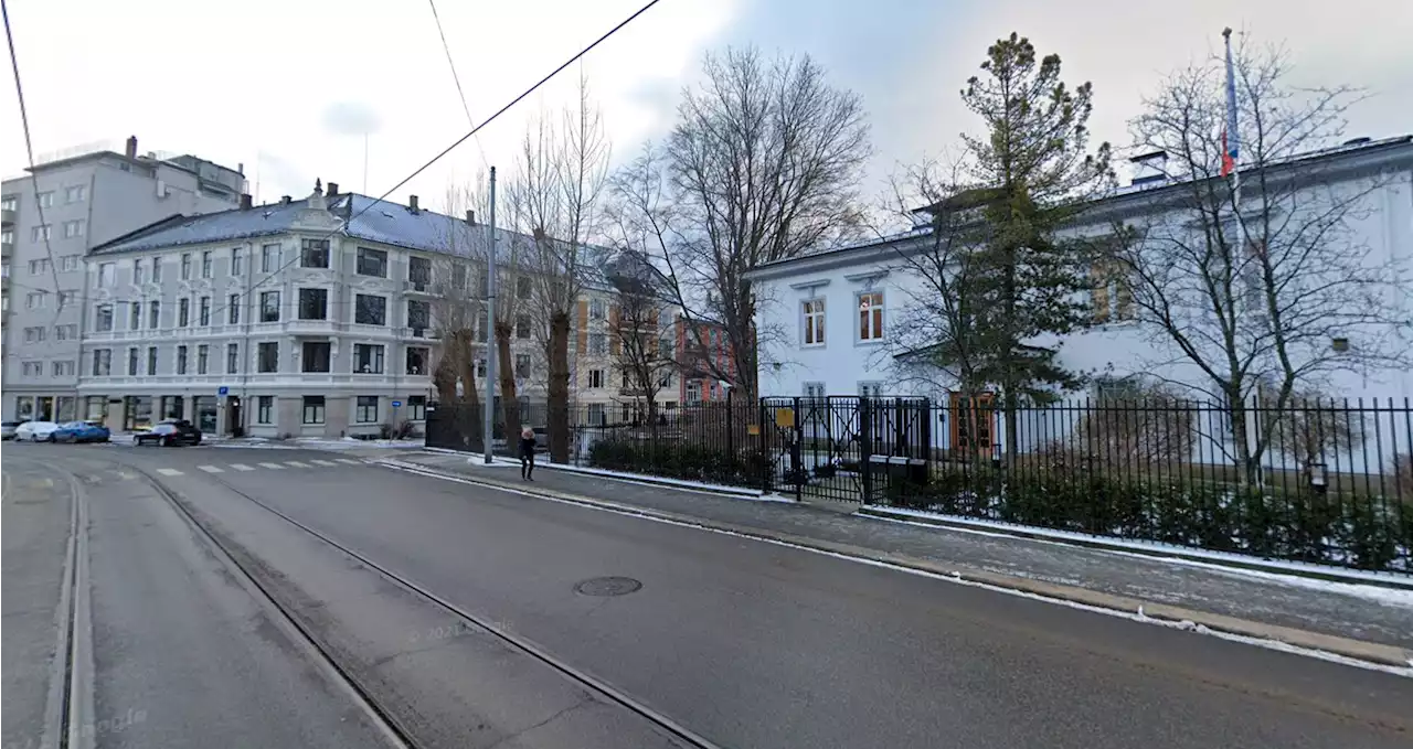 Krysset utenfor Russlands ambassade får navnet «Ukrainas plass»