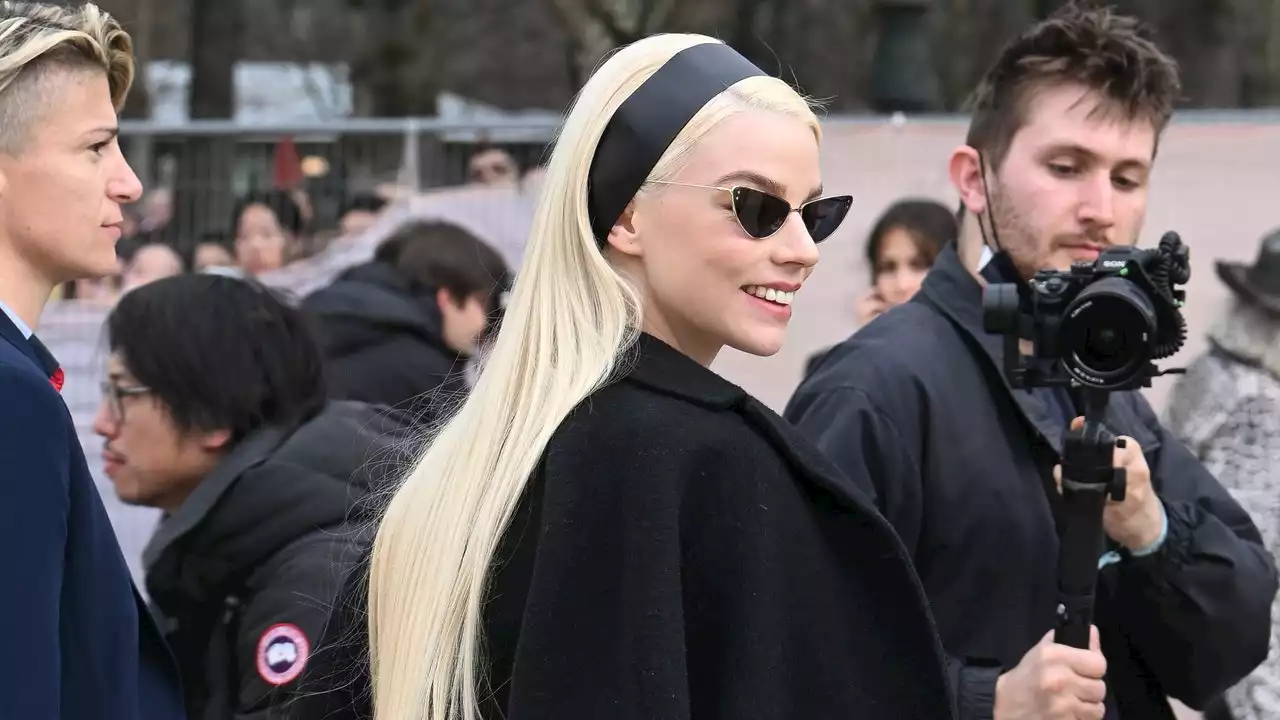 Anya Taylor-Joy Wears 2022’s Hair Accessory of Choice at Dior