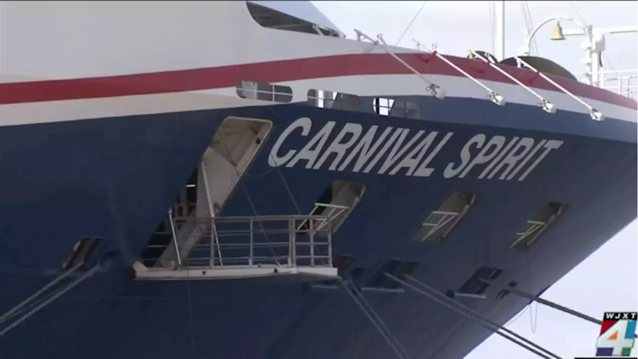 Carnival Spirit is 1st major cruise ship to depart from JaxPort in nearly 2 years