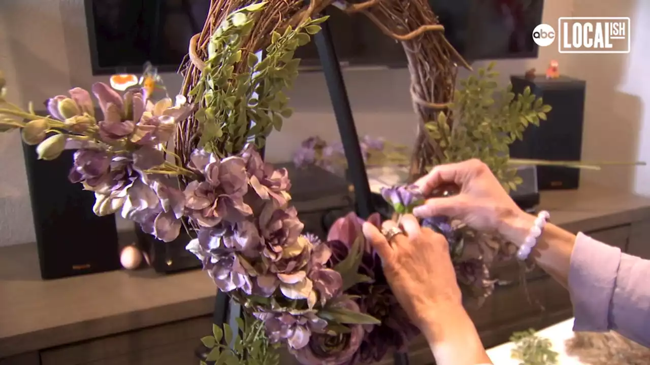 How this beautiful wreath can help save victims of domestic violence