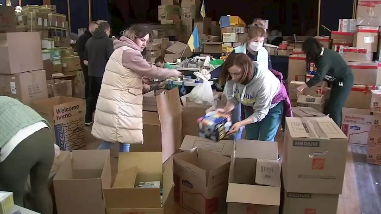 Residents across the Delaware Valley send donation items to help Ukraine