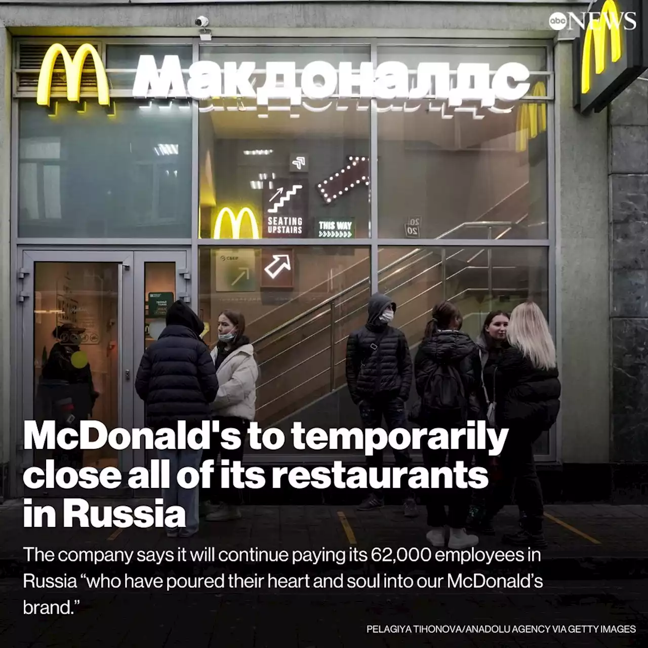 McDonald's, Starbucks, Coke, Pepsi join exodus out of Russia