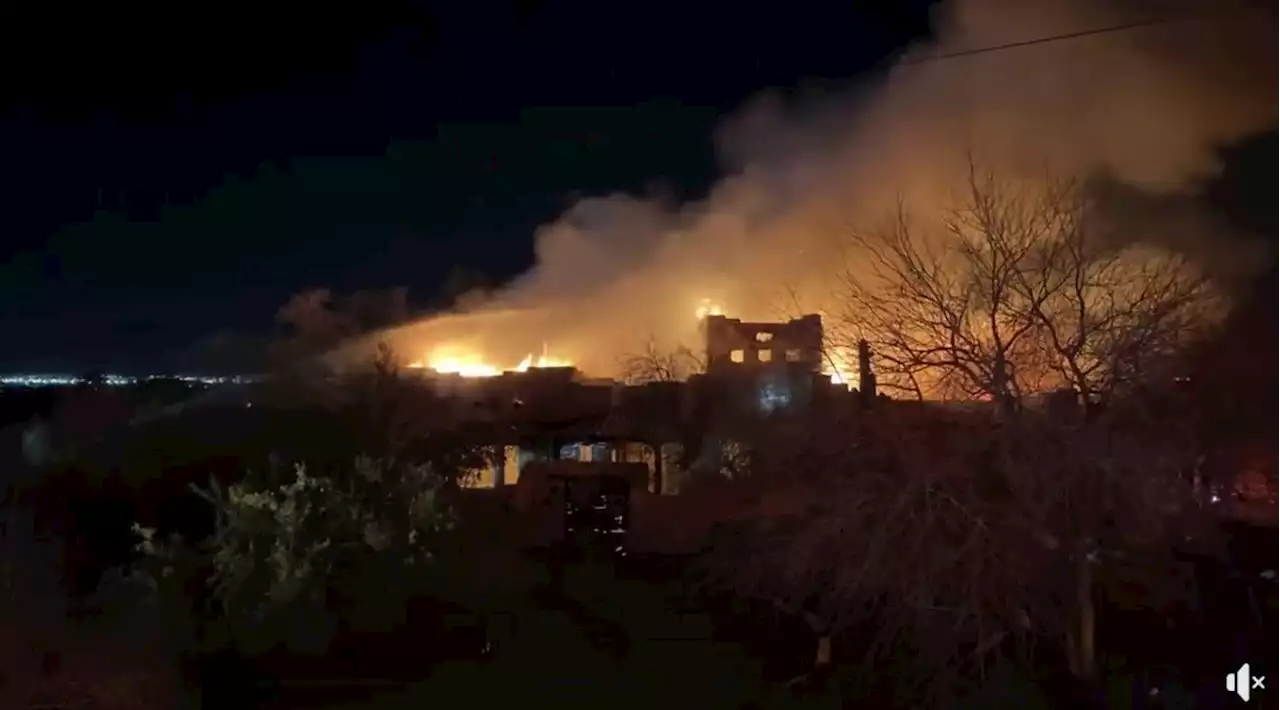 Phoenix firefighters battle first-alarm house fire near South Mountain