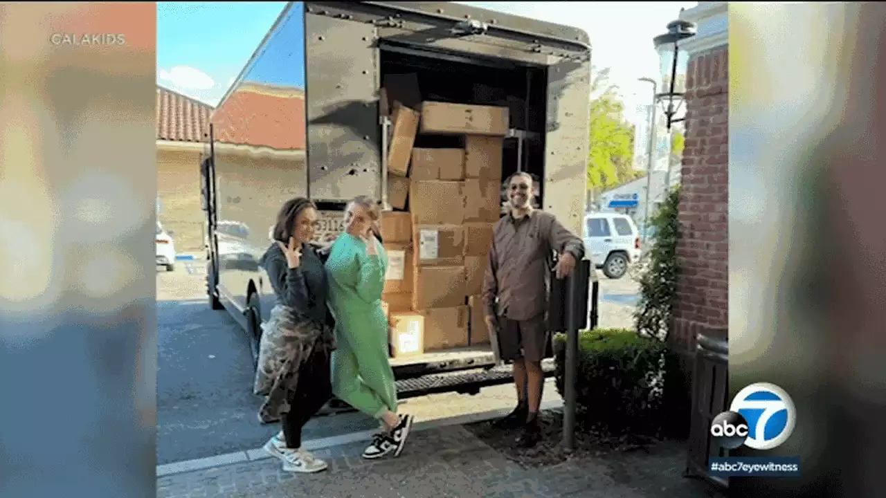 Ukrainian-born business owners in Calabasas donate goods to refugees fleeing Russian invasion