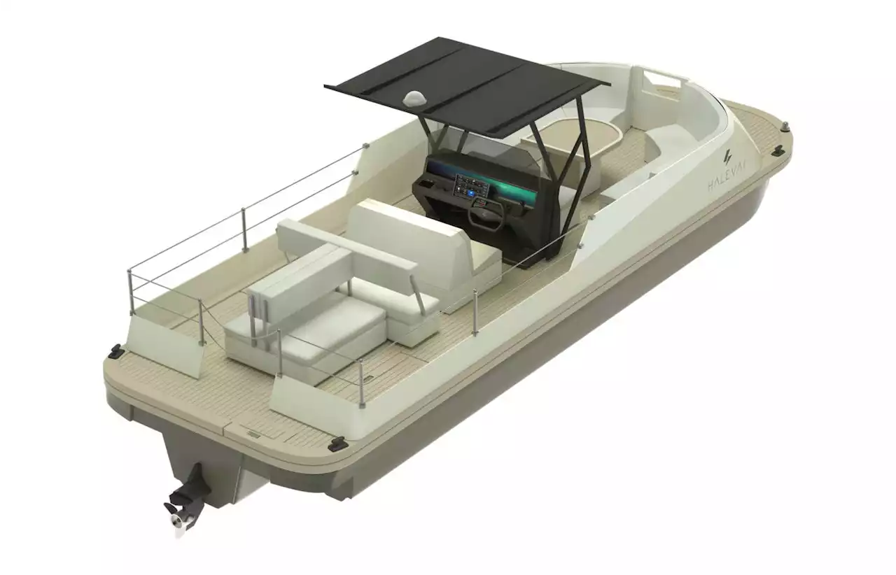 The Tesla of Pontoon Boats? Halevai Promises 24 Foot Electric Party Barge Starting at $95,000