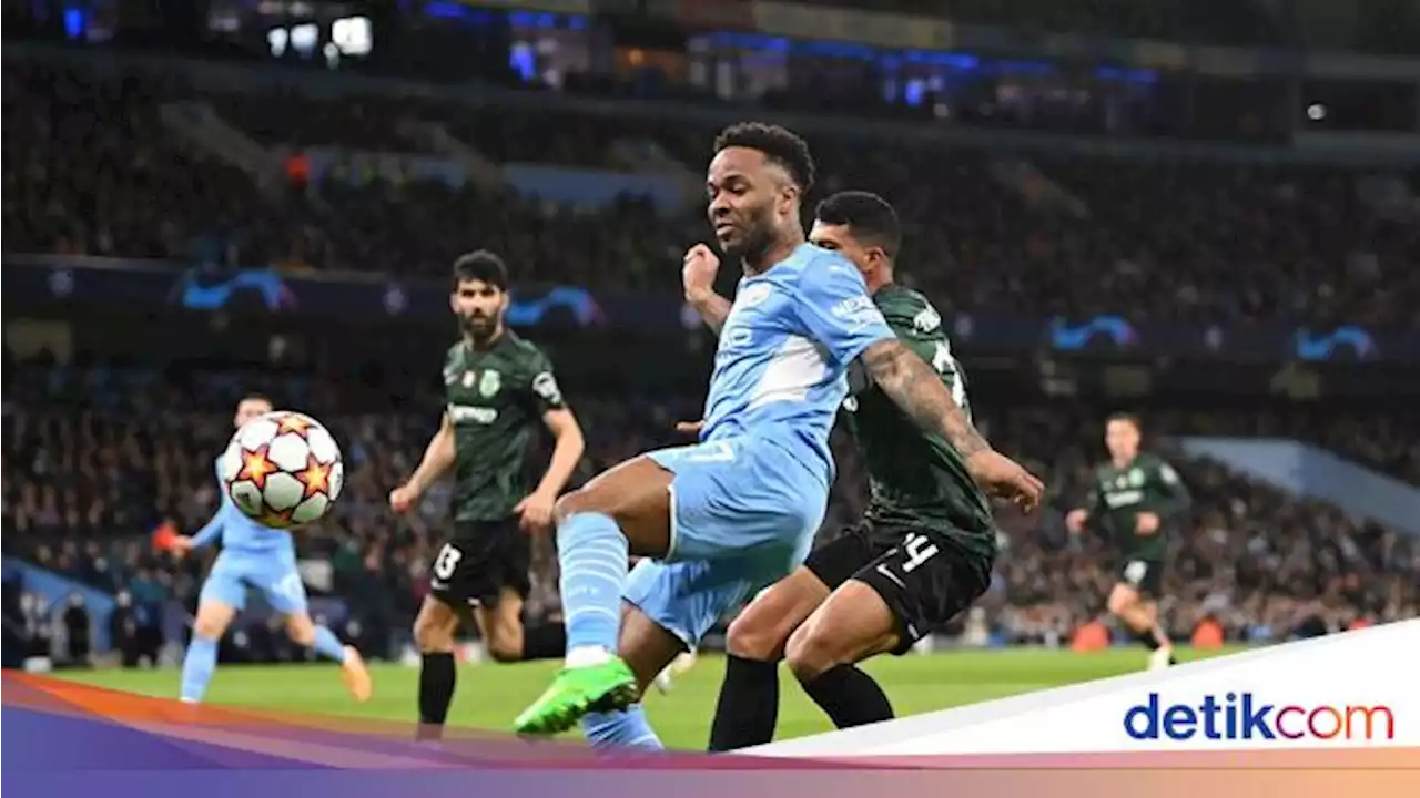 Man City Vs Sporting CP Masih Tanpa Gol di Babak I