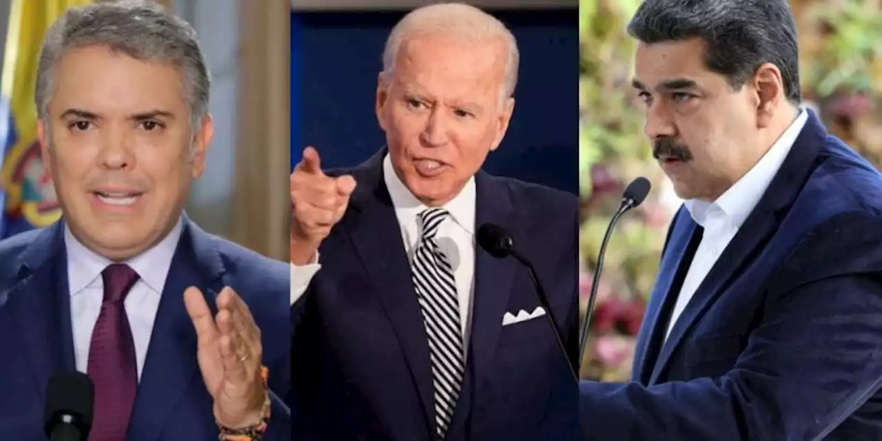 Venezuela irrumpe en la agenda de Biden con Duque