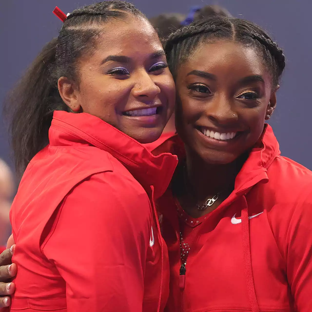 Olympic Gymnast Jordan Chiles Has the Sweetest Reaction to Simone Biles' Engagement - E! Online