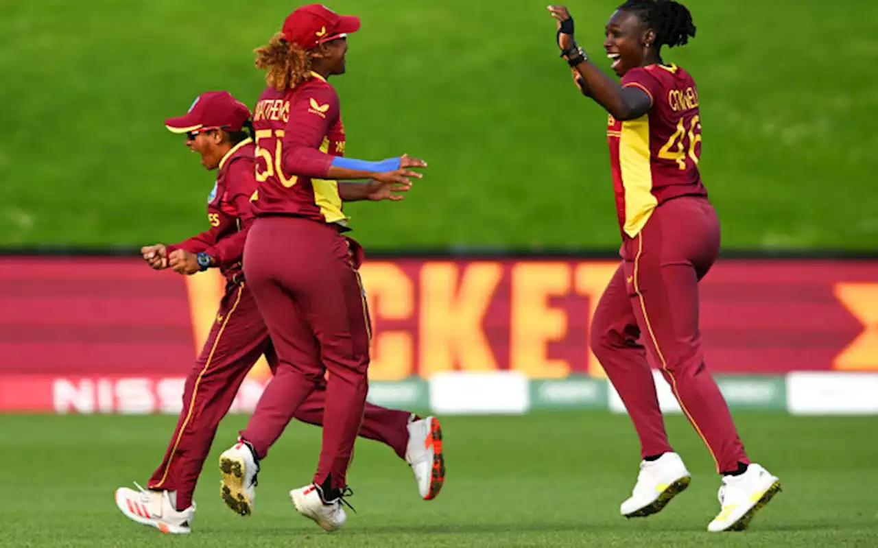 West Indies stun holders England by seven runs in World Cup thriller