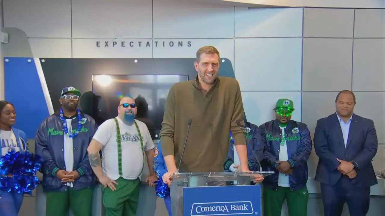 Dallas Mavs legend Dirk Nowitzki named Grand Marshal of St. Patrick’s Day Parade