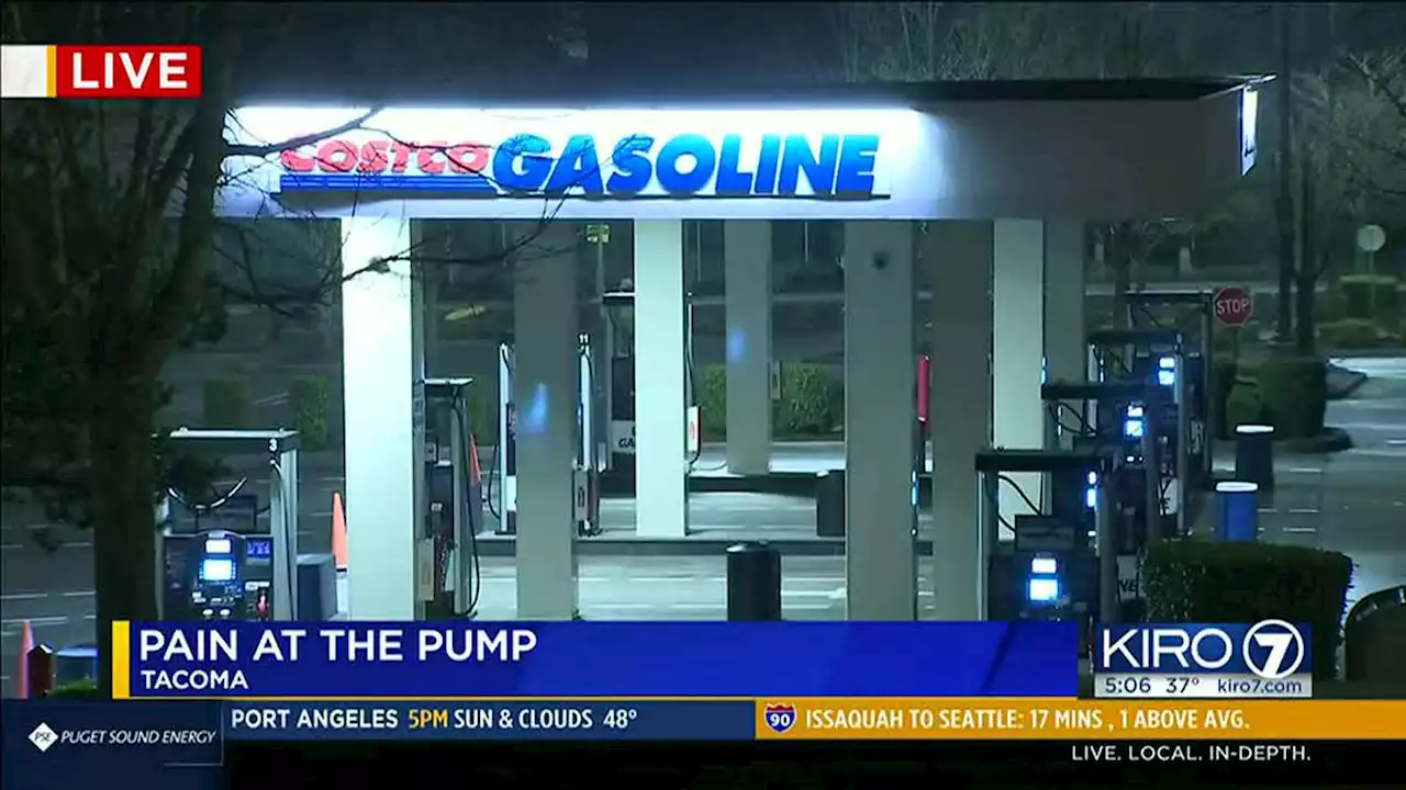 Gas prices on the rise in Washington