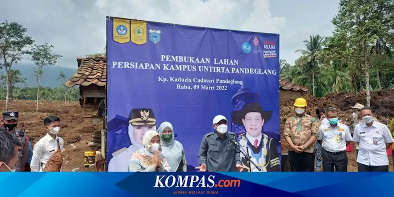 Pandeglang Bakal Punya Kampus Negeri Pertama