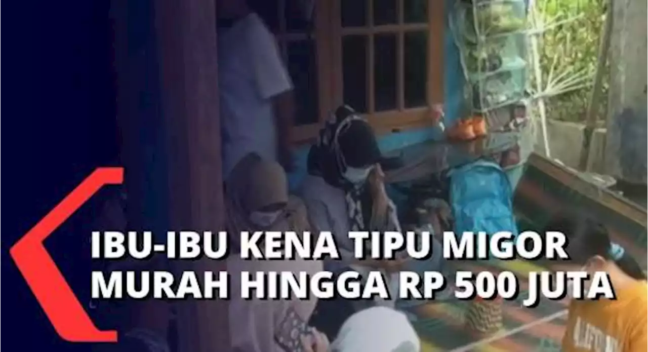 Ibu-Ibu Kena Tipu Minyak Goreng Murah, Total Kerugian Mencapai Rp 500 Juta!