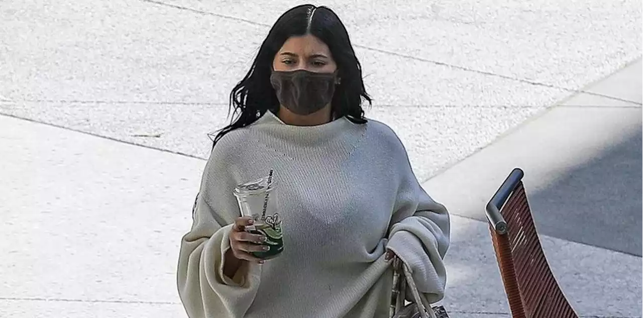 Kylie Jenner hides her curves as she's seen for the first time since son's birth