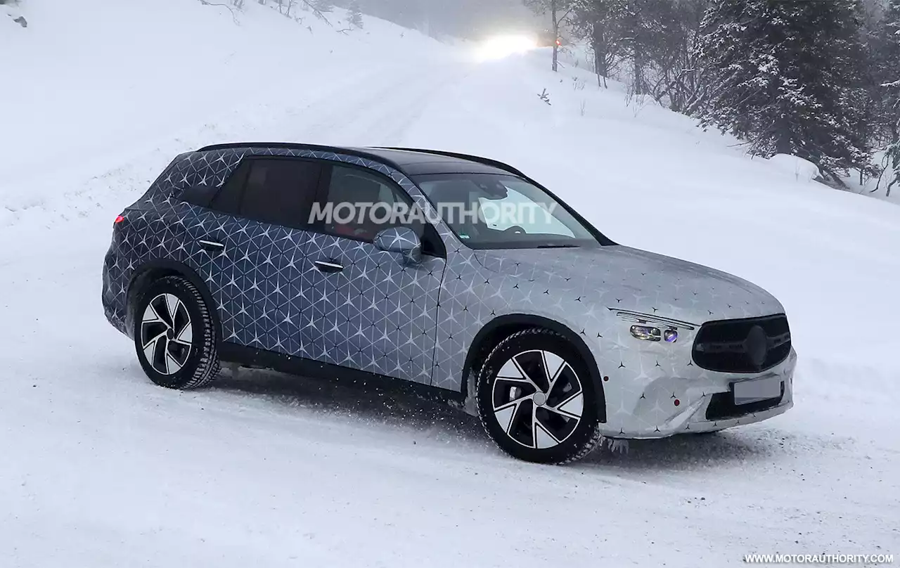 2023 Mercedes-Benz GLC-Class spy shots and video: Popular crossover coming in for redesign