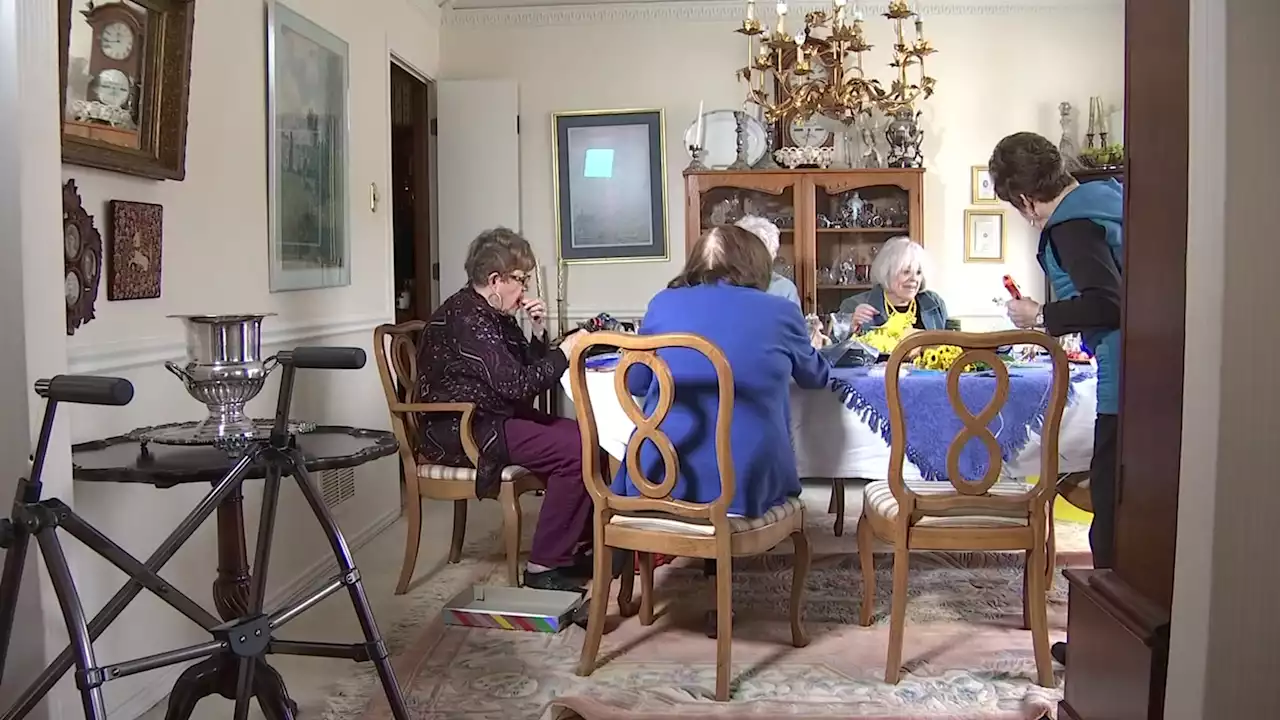 Irving Grandmothers Show Support for Ukraine