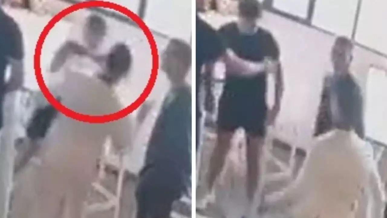Fiery altercation between Aussie boxers Isaac Hardman and Michael Zerafa caught on camera