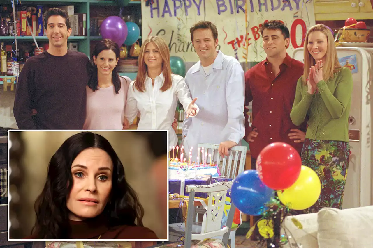 Courteney Cox admits she doesn’t remember being on ‘Friends’