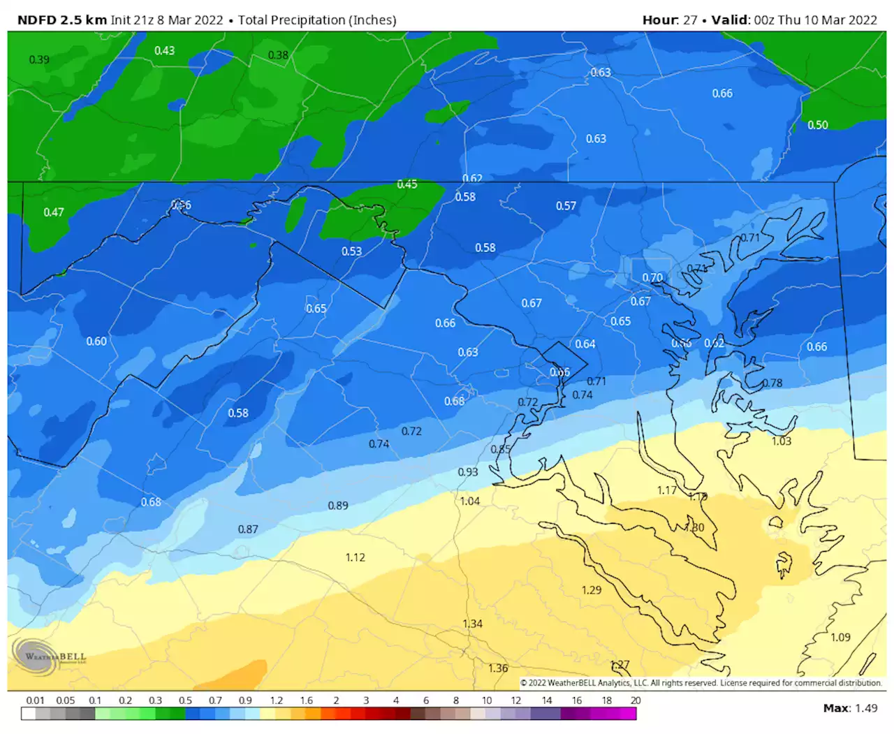 PM Update: Rain late tonight into Wednesday, with some snow mixed in north and west