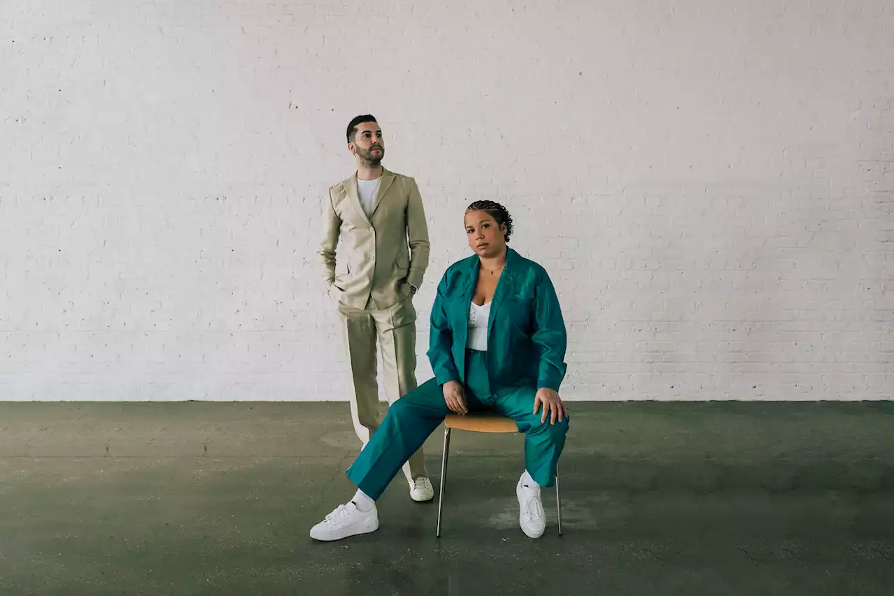 Chicago Duo Drama Make Relationship Anxiety Sound Seductively Danceable on 'Hit My Line'