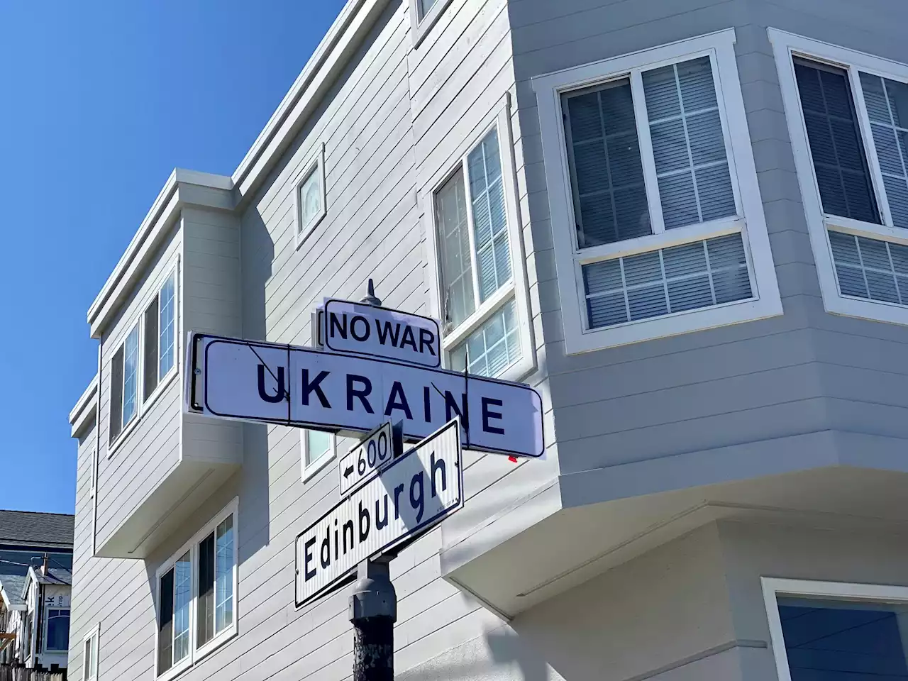 San Francisco street 'renamed' in protest of Russia