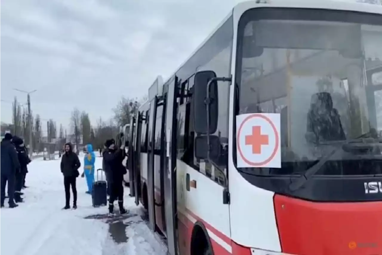 Koridor Kemanusiaan Berfungsi, Warga Ukraina Dievakuasi dari kota Sumy yang Terkepung