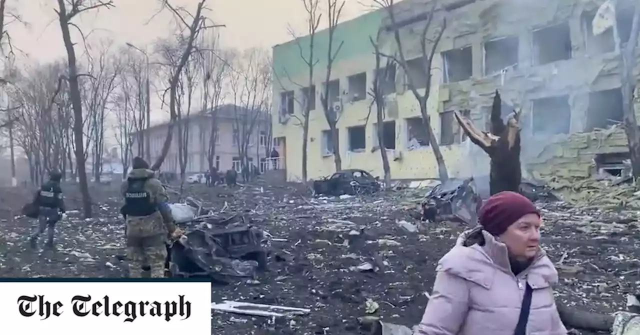 Children's hospital in Mariupol destroyed in Russian air strikes