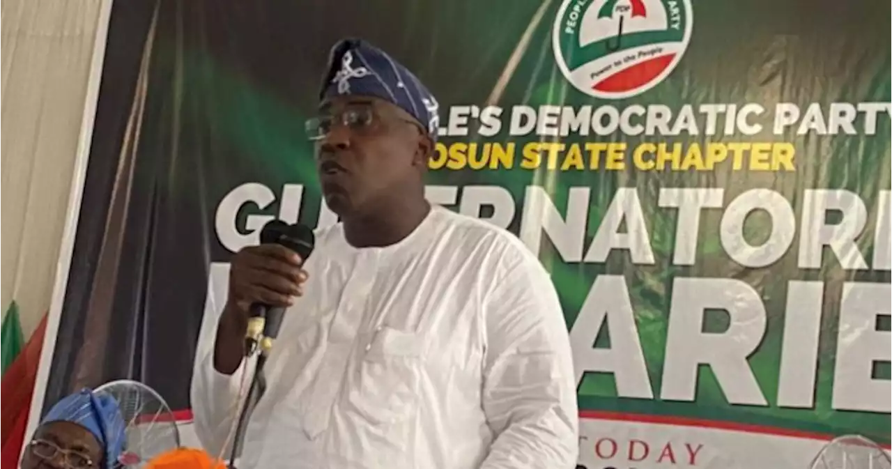 Dotun Babayemi wins governorship primary of Osun PDP faction | TheCable