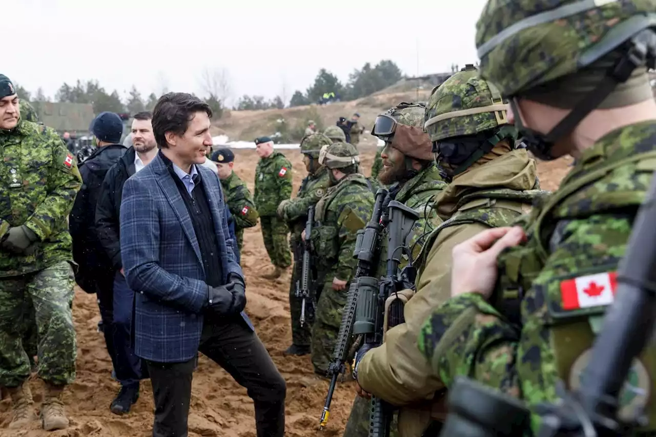 Canada joins NATO in a show of force as war rages in Ukraine