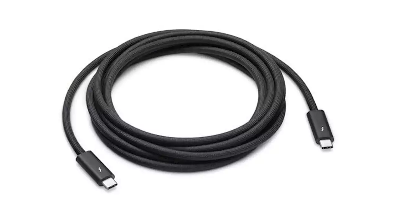 Apple’s 3-meter Thunderbolt 4 cable is a steal at $159