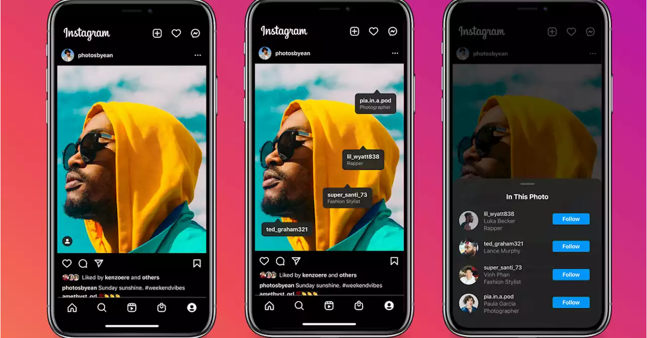 Instagram adds new tagging options to credit creators